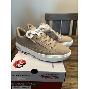 Skechers Arch Fit Arcade Meet Ya There-Taupe Size 9.5 Women's New With tags..R12